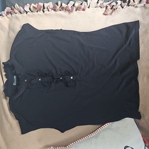 New York & Co black dress shirt